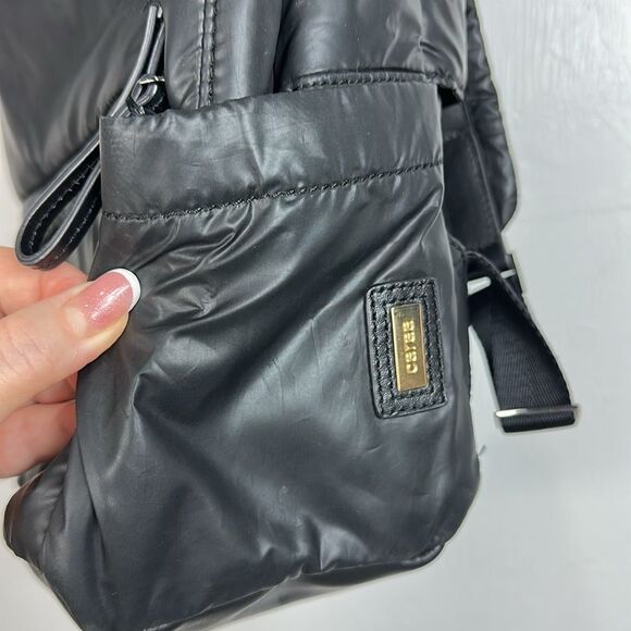 Caraa Stratus Travel Modern Medium Backpack In Black - Picture 6 of 14